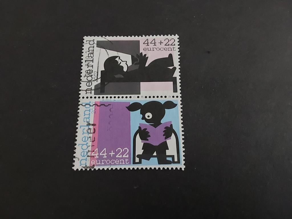 Nederland, NVPH 2527c + 2527f, Postzegels en Munten, Postzegels | Nederland, Verzenden, Na 1940, Gestempeld