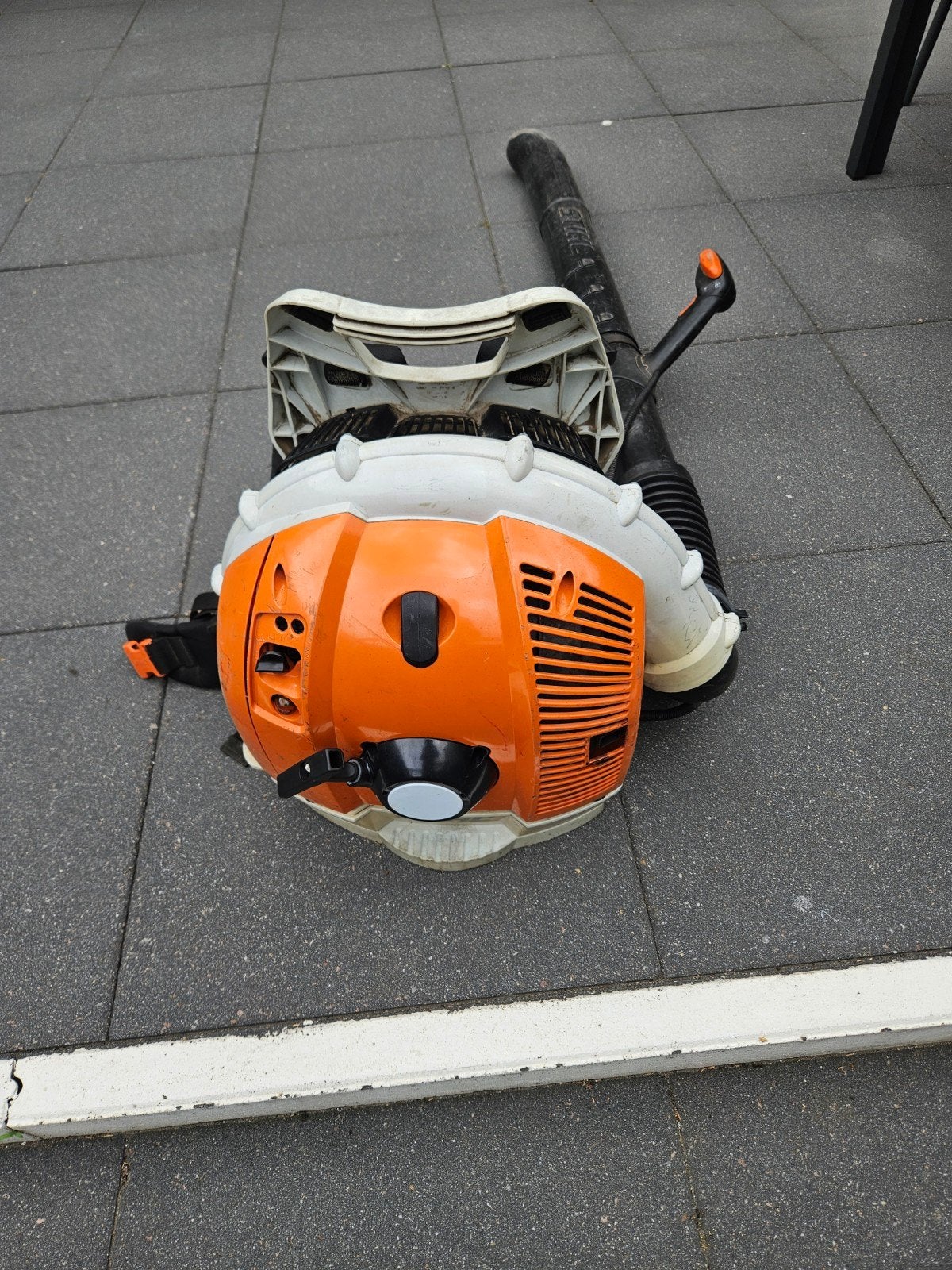 Stihl BR 600 bladblazer, Tuin en Terras, Bladblazers, Ophalen