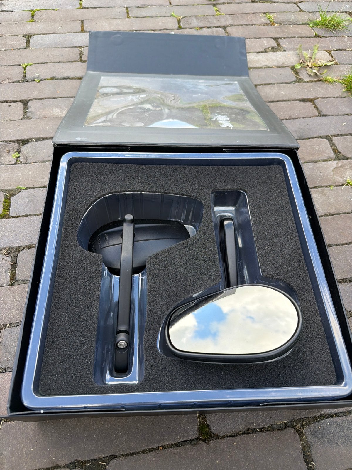 Triumph Bar End Spiegels - Nieuw in doos, Ophalen of Verzenden, Nieuw