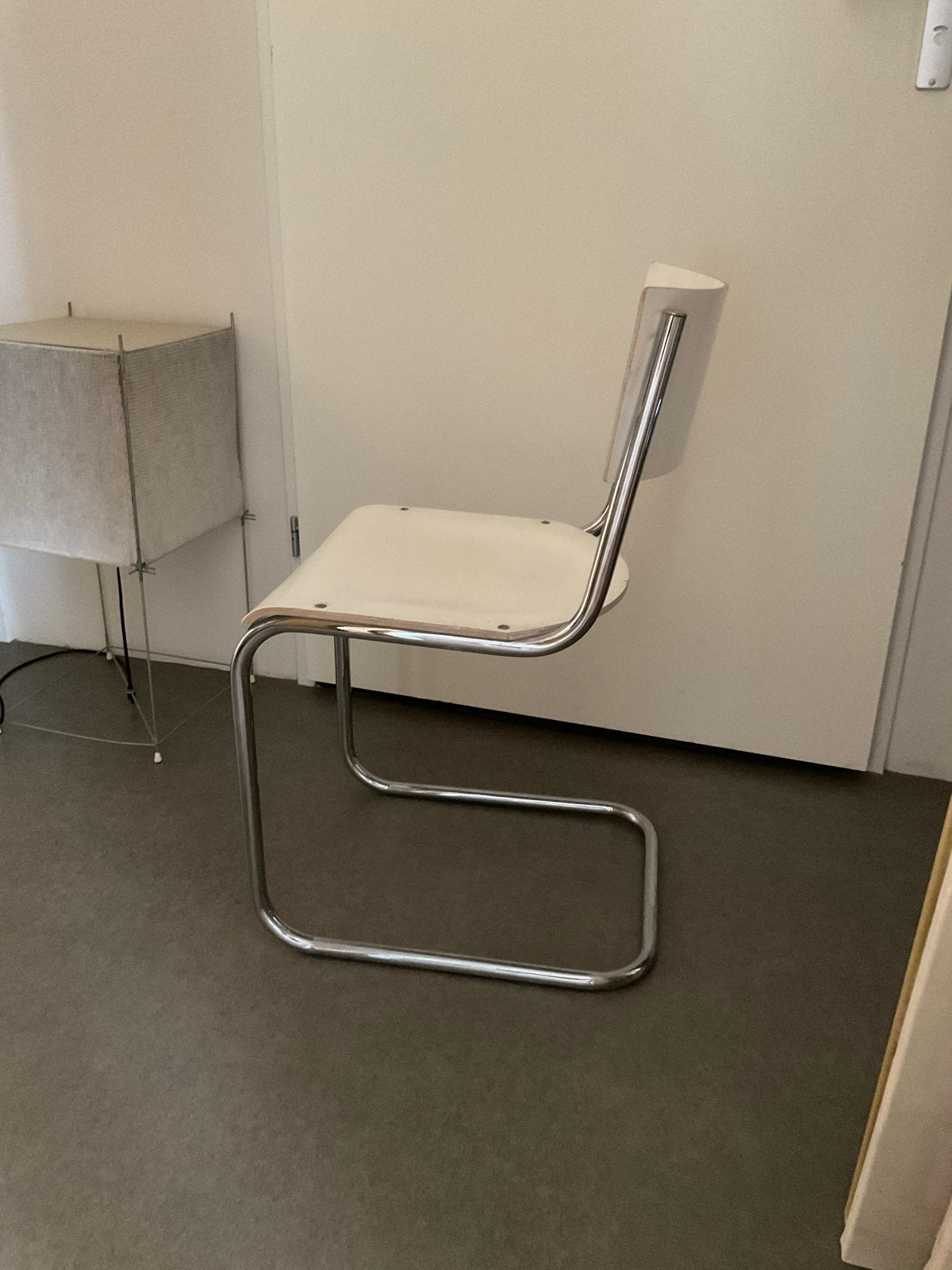 Vintage Buisframe Sledestoelen - Bauhaus Stijl (2 stuks), Ophalen