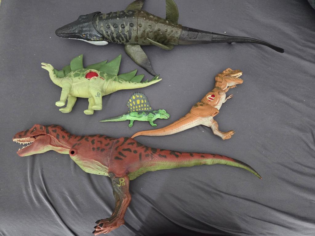 Jurassic Park dino's JP01 JP06 JP07 JP09 toys oldskool, Ophalen of Verzenden, Zo goed als nieuw