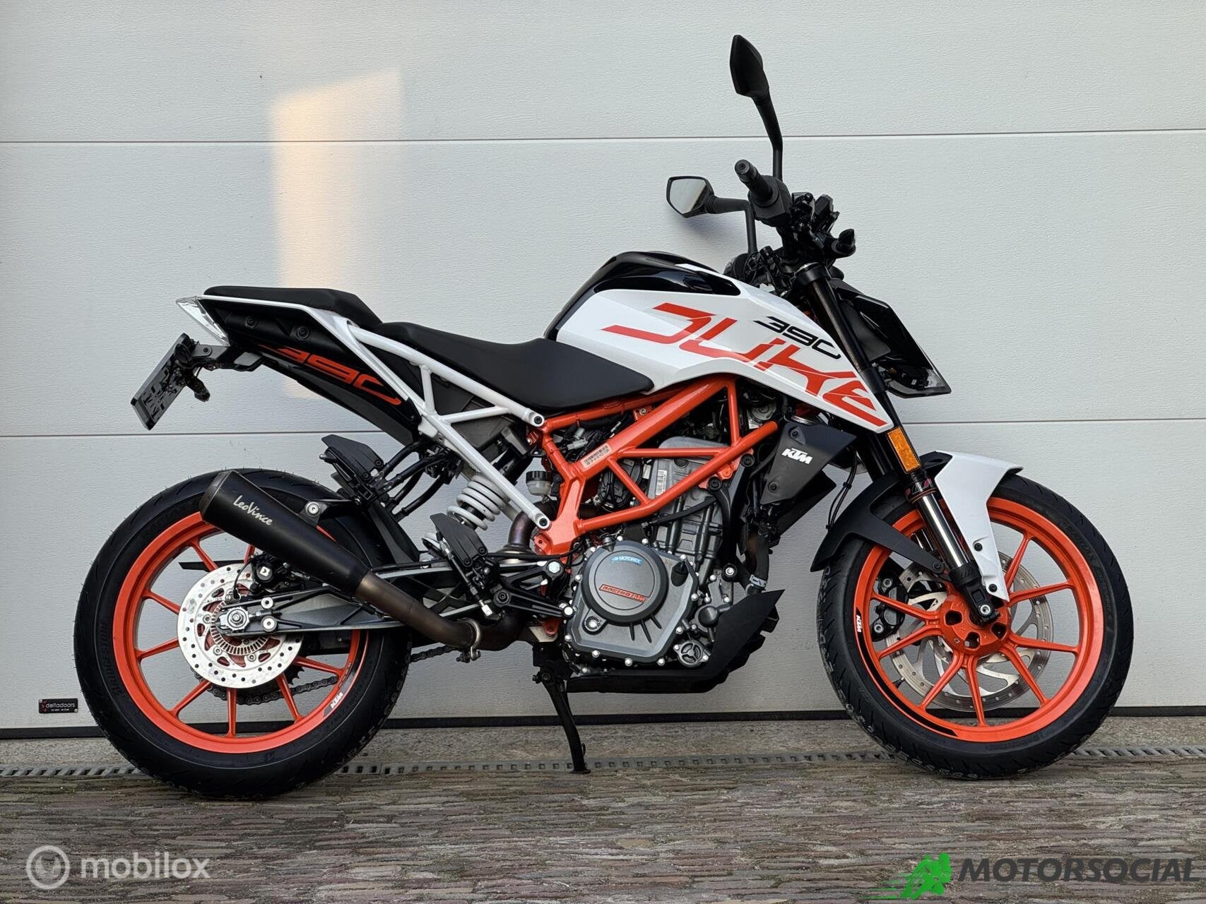 KTM 390 Duke ABS 2020 - A2 - Leovince sportdemper, LED Verlichting, KTM, Bedrijf, Onbekend