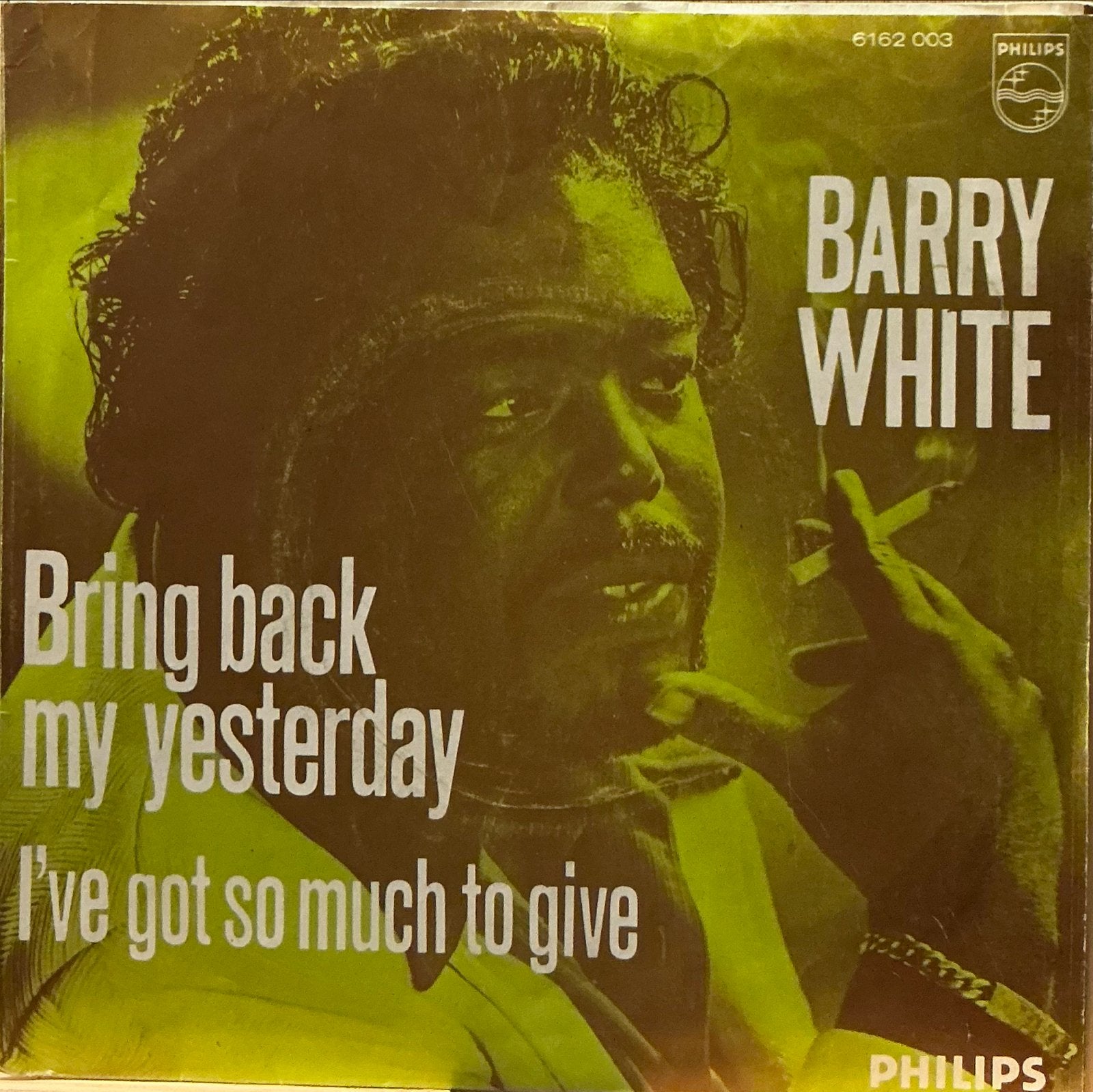 Barry White - Bring Back My Yesterday (Single), Cd's en Dvd's, 7 inch, Zo goed als nieuw, Overige typen, R&B en Soul