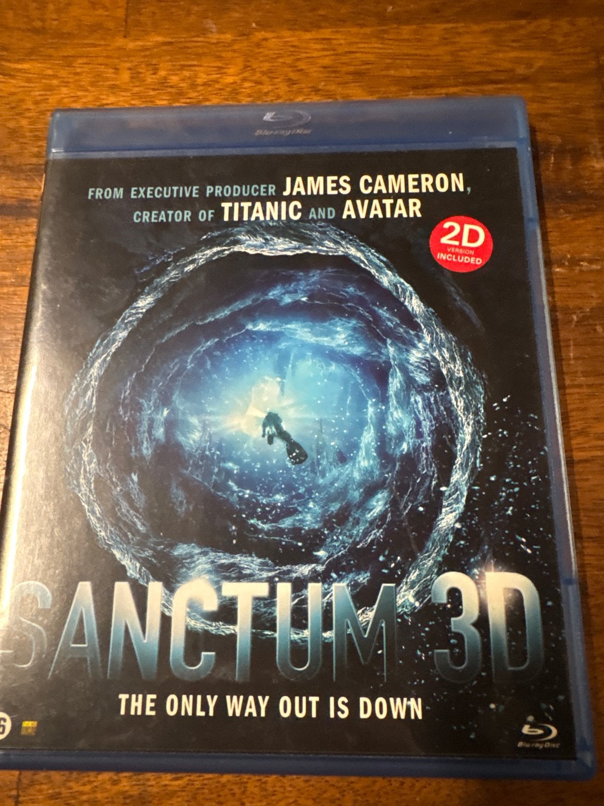 Sanctum 3D Blu-ray - Spannende onderwaterfilm, Vanaf 16 jaar, Film, Actie, Ophalen of Verzenden