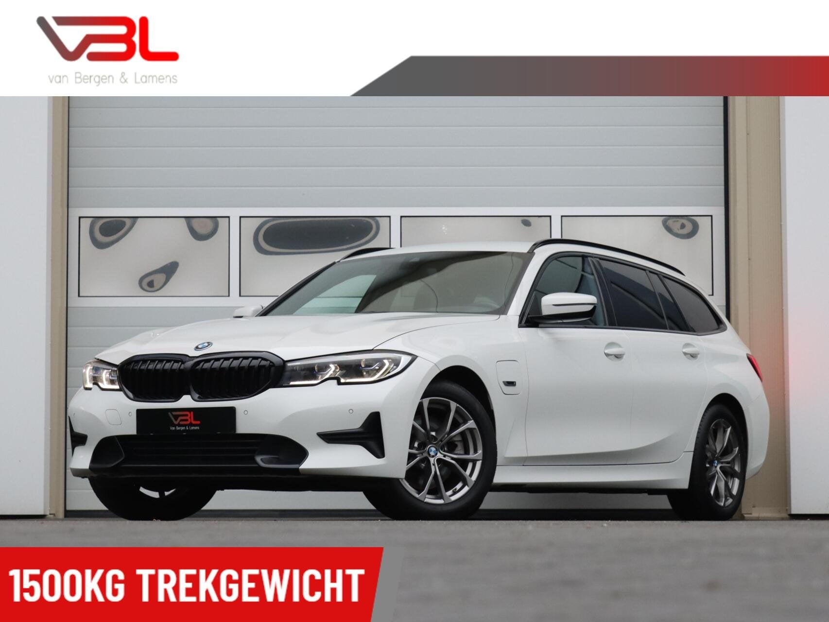 BMW 3-serie Touring 320e High Executive | Laser LED | Head-u, Auto's, BMW, Gebruikt, 4 cilinders, Met garantie (alle), Leder en Stof