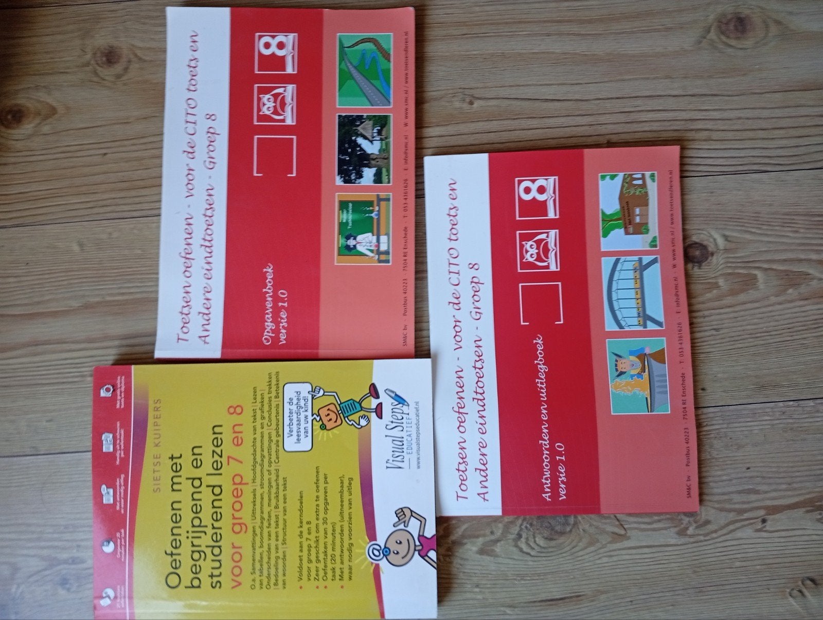 Cito oefenboeken Groep 8 (3 stuks), Ophalen, Overige vakken, Zo goed als nieuw, SM&C bv, Sietse Kuipers
