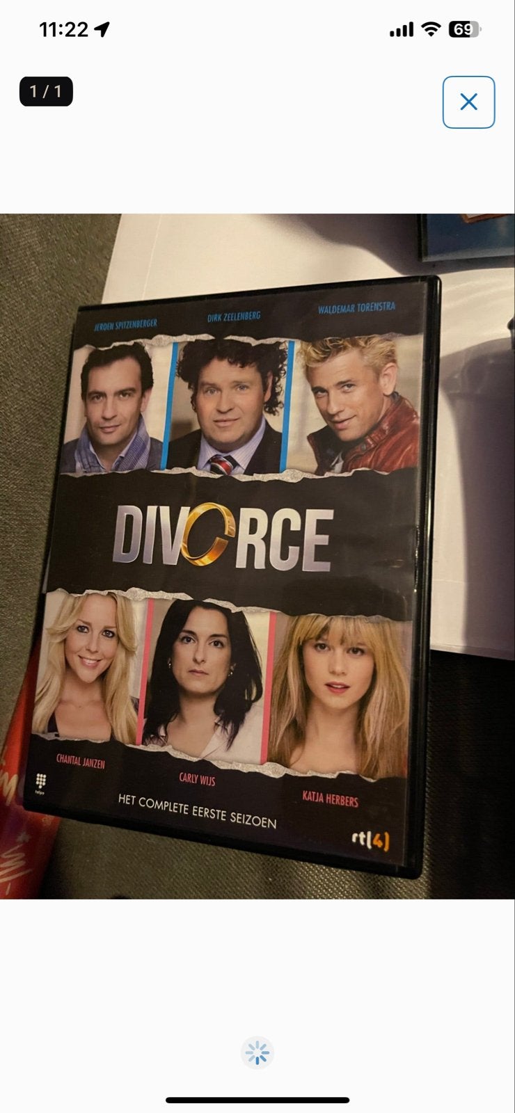 Divorce - Het complete eerste seizoen (DVD), Gebruikt, Seizoen 1, Drama, Ophalen of Verzenden