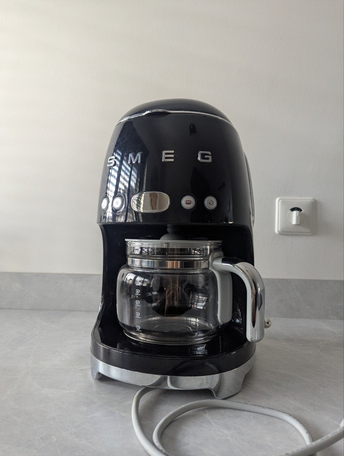 Smeg Koffiezetapparaat Zwart - Gebruikt
