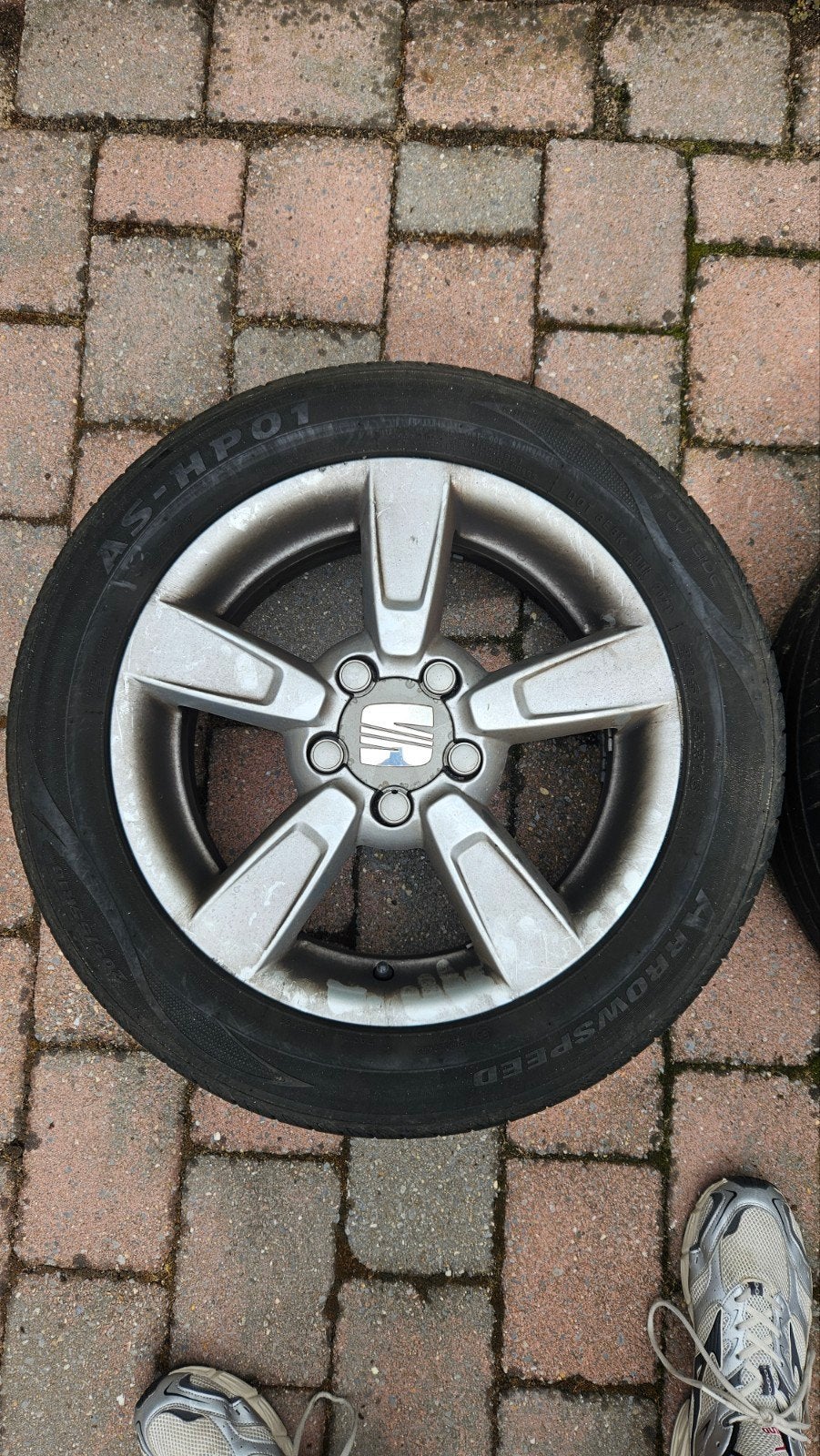 Seat 16 inch velgen, Ophalen, Gebruikt, 16 inch, Banden en Velgen