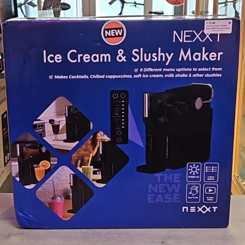 Nexxt Ice Cream & Slushy Maker CO221125 Zwart | Nieuw, Flex Ltd., Nieuw, https://flex.com/contact-us, Nobelstraat 10, 5807 GA Oostrum LB, Limburg, Nederland