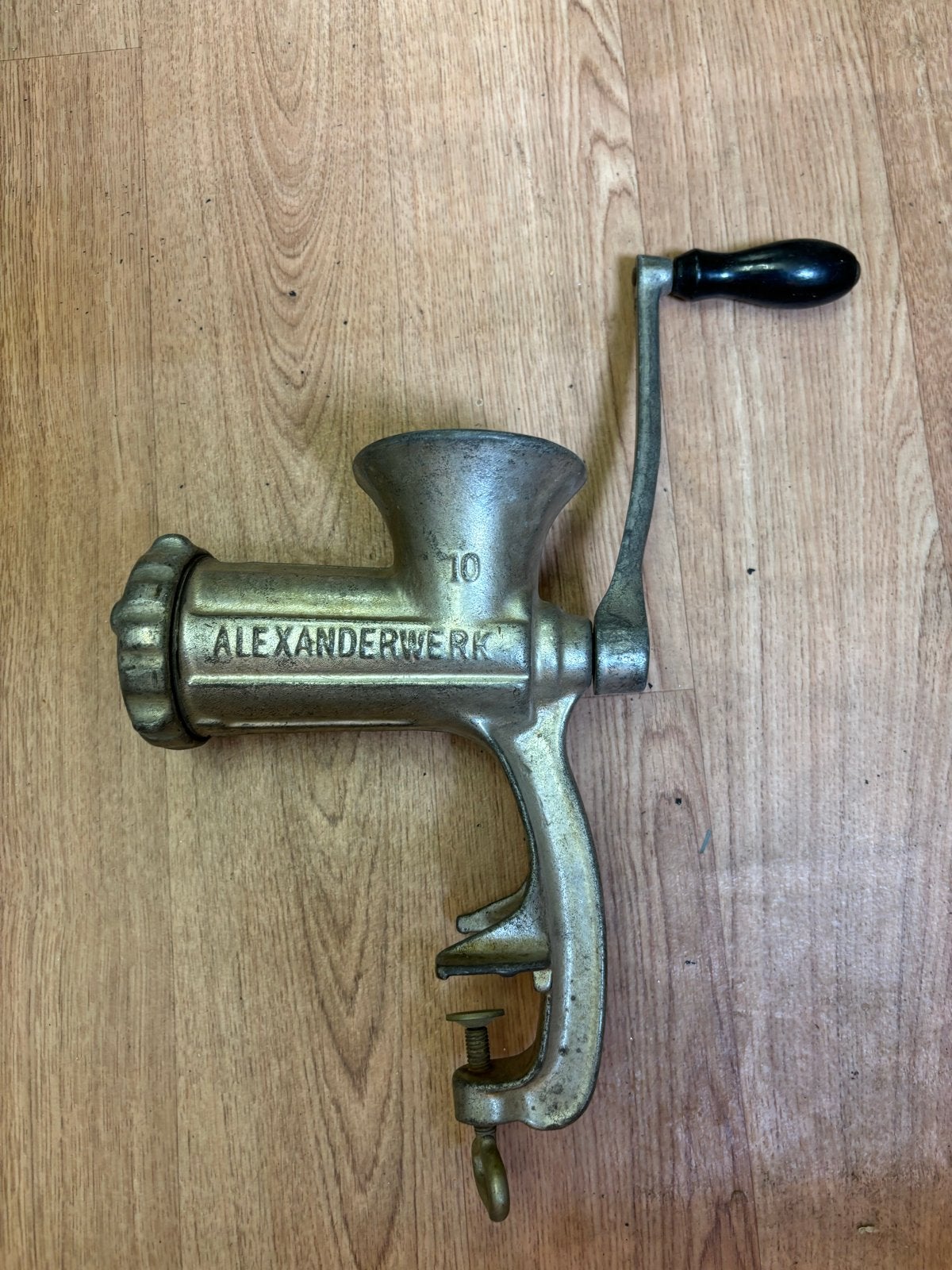 Vintage Alexanderwerk Vleesmolen - Model 10, Ophalen