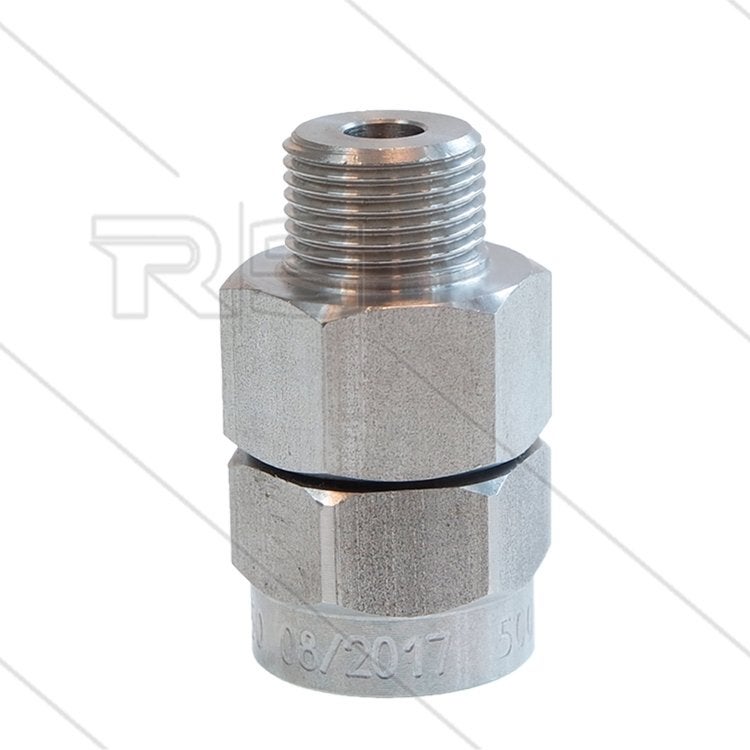 RVS Swivel Draaikoppeling 500 Bar Hoge Druk, Verzenden