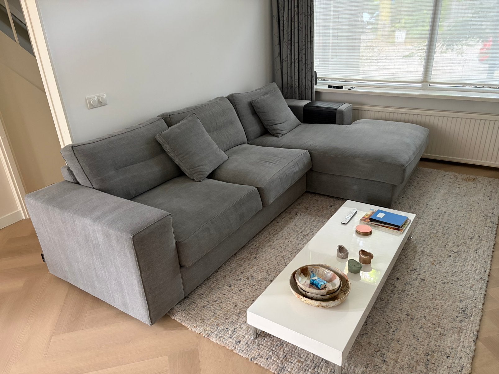 Room 108 hoekbank, Ophalen, Zo goed als nieuw, Stof