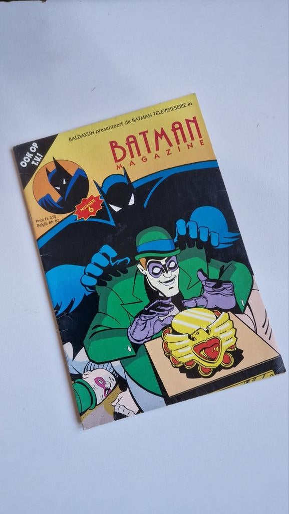 Batman Magazine Nummer 6 - De Riddler, Eén stripboek, Ophalen of Verzenden, Gelezen, Diverse