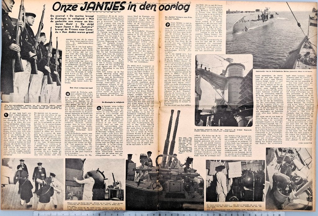 Leger 1945; onze Jantjes in de oorlog en de Joodse Brigade, Verzenden, 1940 tot 1960, Gebruikt, Overige onderwerpen
