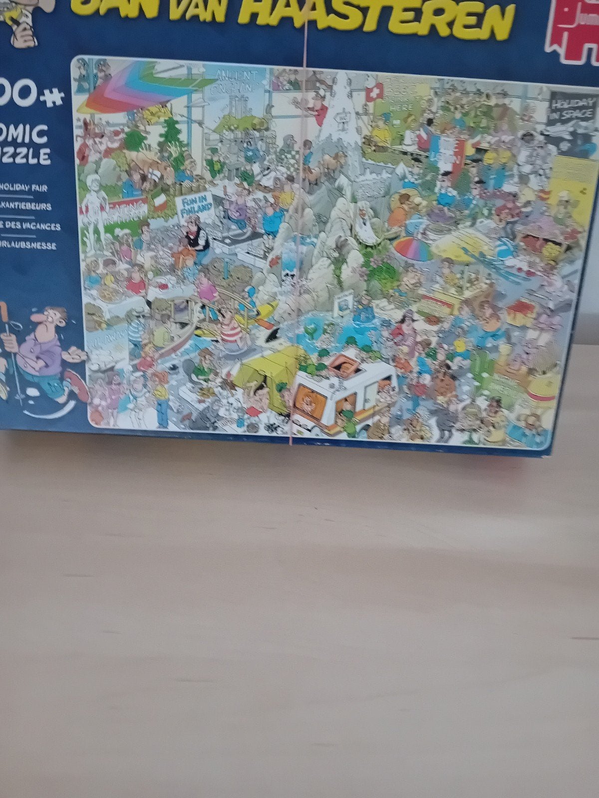JAN VAN HAASTEREN PUZZELS 1000 STUKJES, Ophalen, 500 t/m 1500 stukjes, Zo goed als nieuw