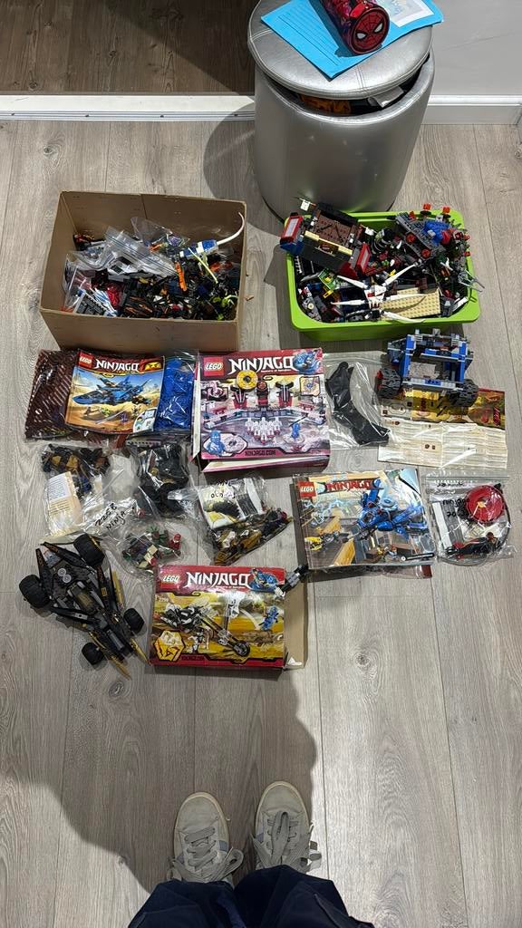 Lego ninjago sets, Lego, Ophalen of Verzenden, Compleet, Zo goed als nieuw