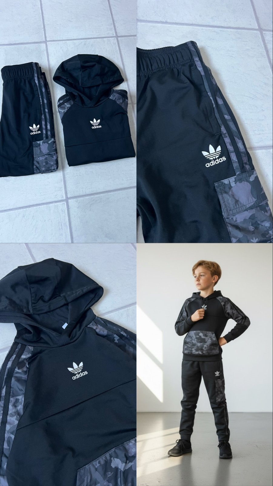 Adidas trainingspak maat 140, Ophalen of Verzenden, Gebruikt, Jongen, Setje