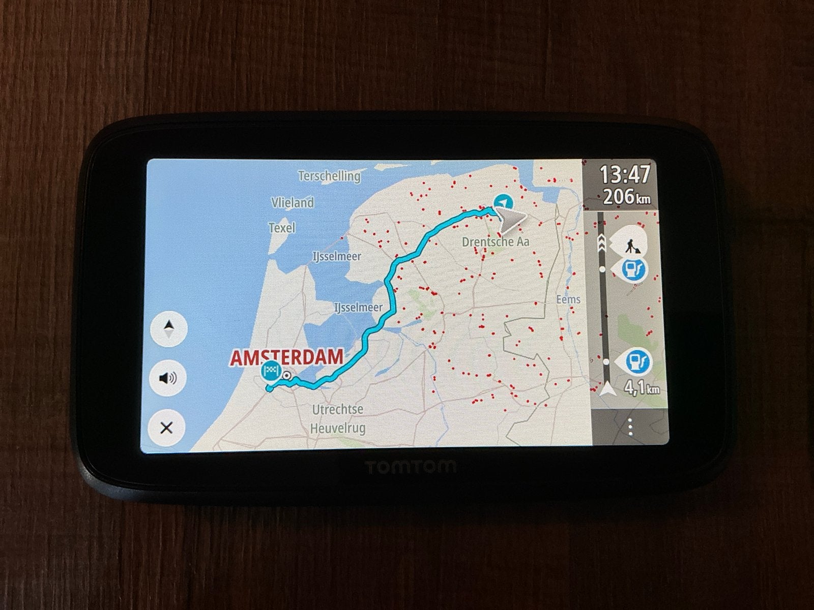 TomTom Go Expert 5 GPS Navigatie Wereld, Ophalen of Verzenden, Zo goed als nieuw