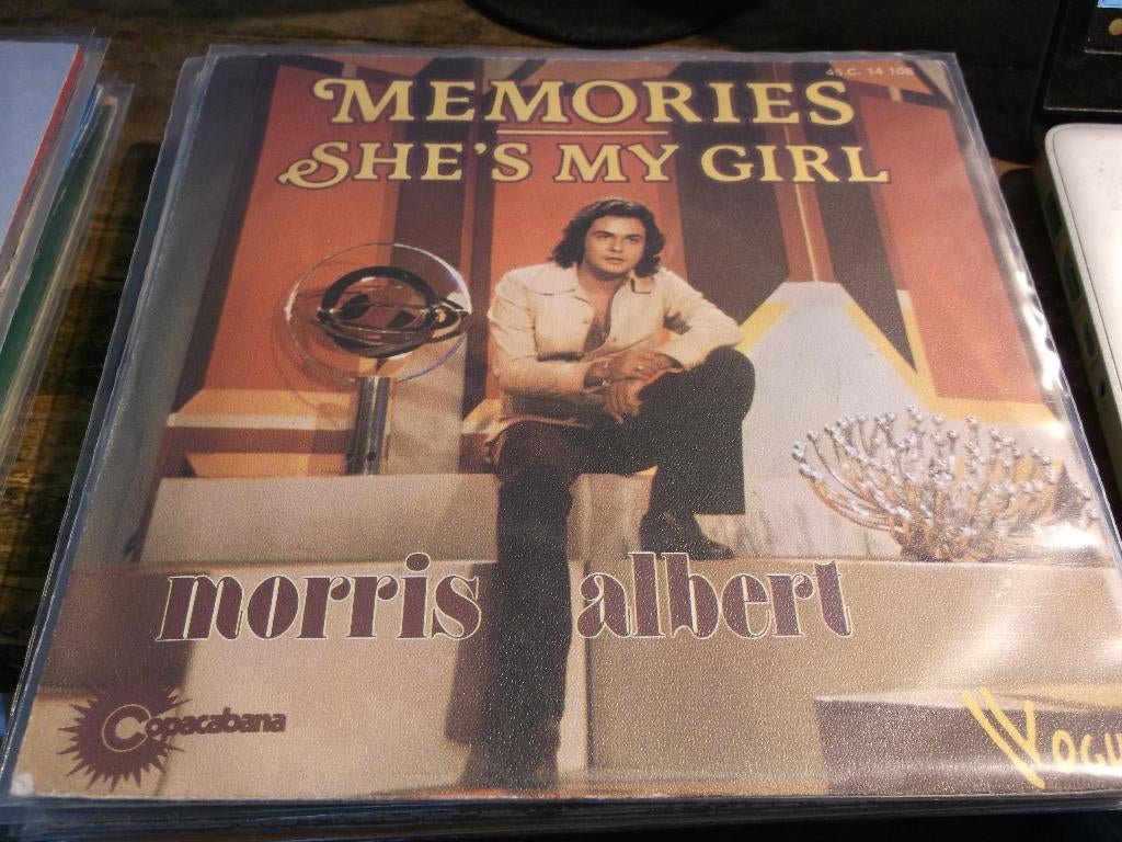 morris albert memories 105, Gebruikt, 7 inch, Single, Ophalen of Verzenden