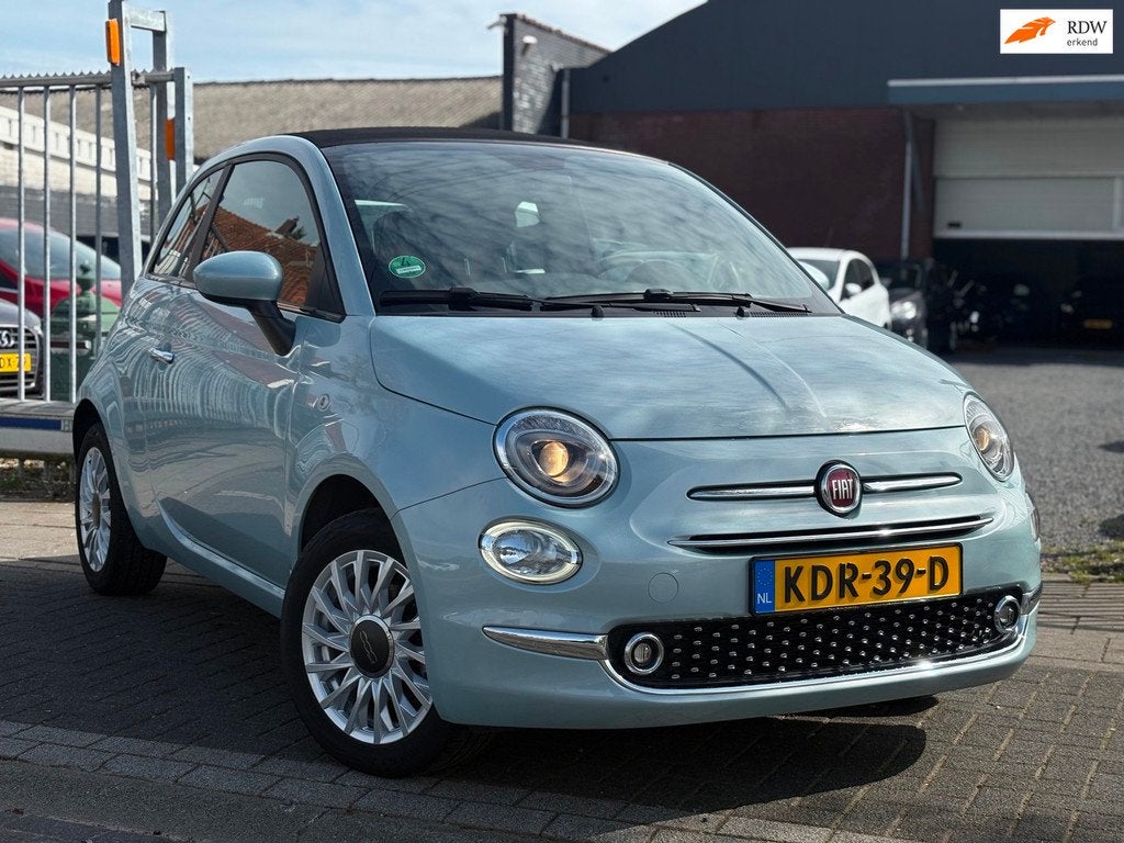 Fiat 500C 1.0 Hybrid Dolcevita ( BJ : 2024 - Km : 11760 ), Voorwielaandrijving, Stof, Gebruikt, Cabriolet