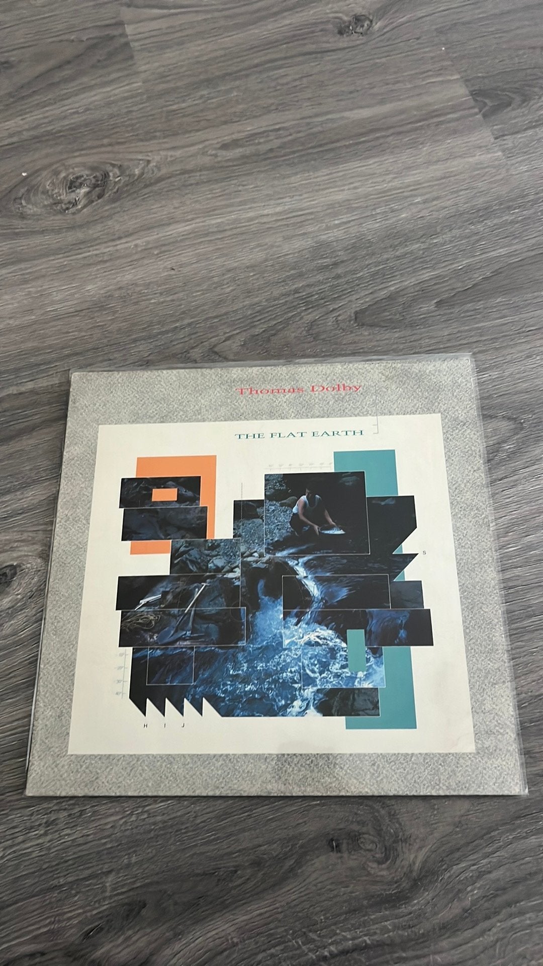 LP Thomas Dolby The flat earth, Ophalen of Verzenden, Zo goed als nieuw, 12 inch, Poprock
