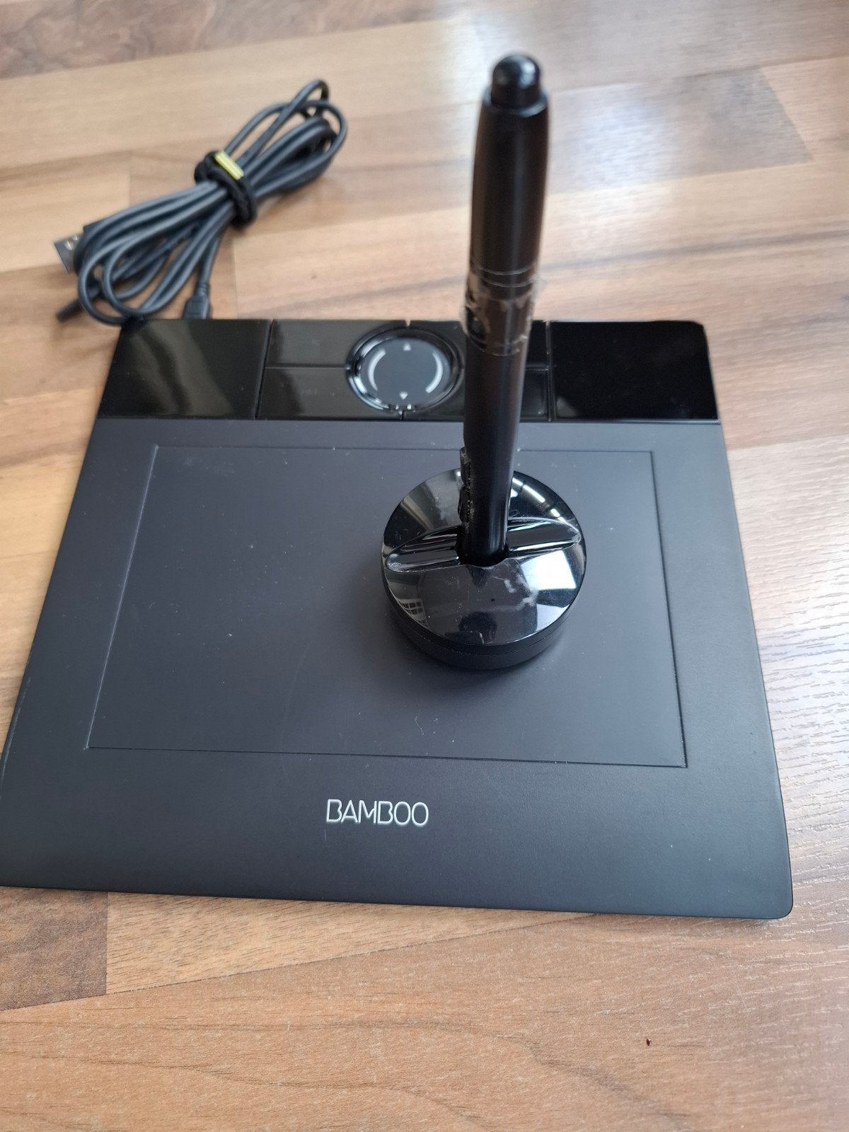 Wacom Bamboo MTE-450A Tekentablet met Pen en Kabel, Computers en Software, Ophalen of Verzenden, Gebruikt, Bedraad, Wacom