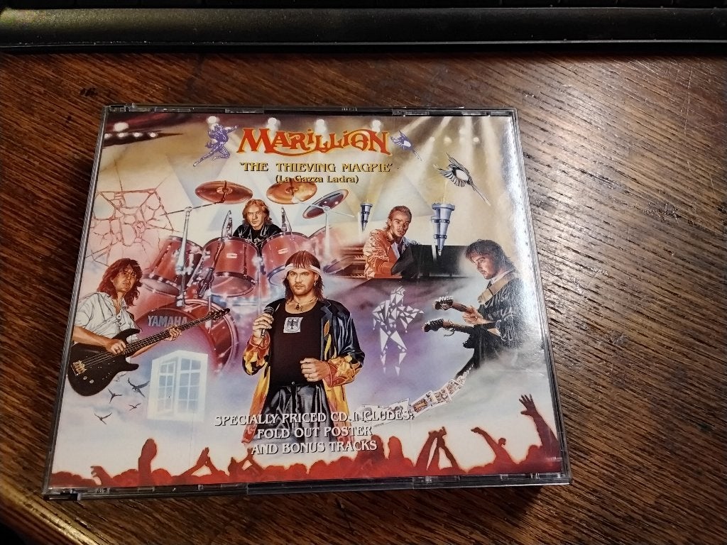 Marillion The Thieving Magpie (La Gazza Ladra) EMI 2CD  1988, Ophalen of Verzenden, Zo goed als nieuw, Poprock