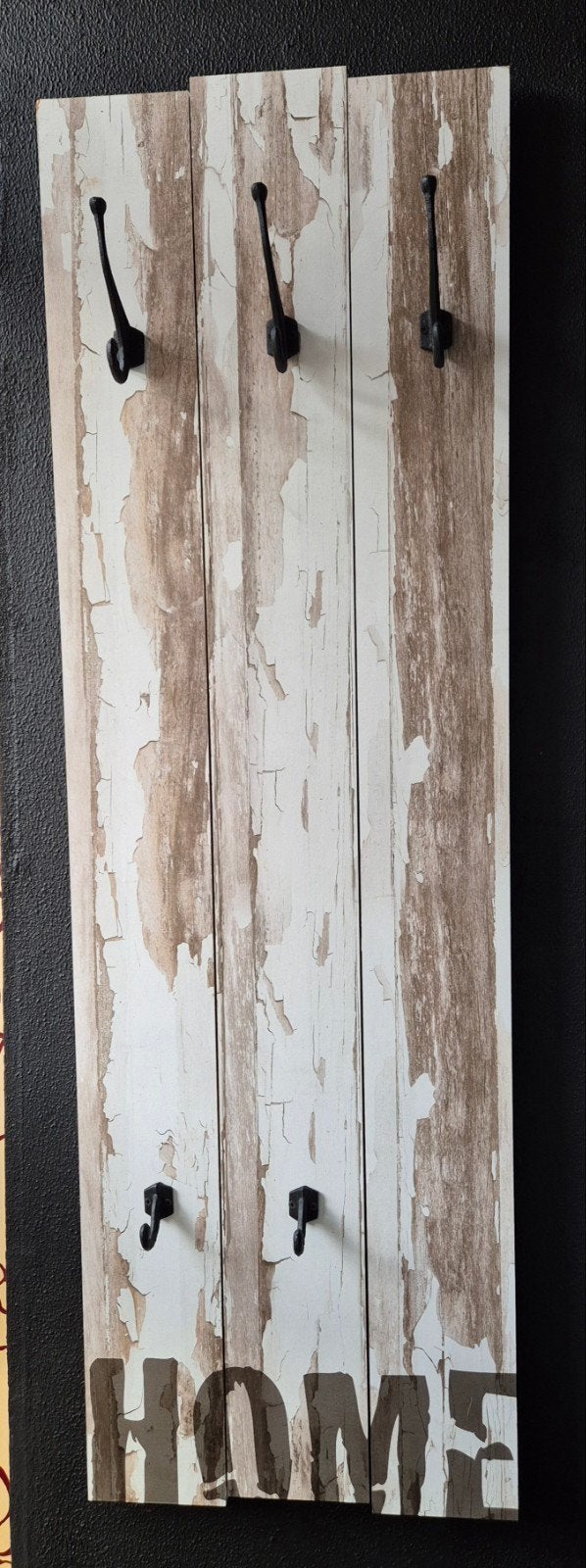 Kapstok 44,5x141cm fotoopdruk, 3 dubbele + 2 enkele haken, Huis en Inrichting, Woonaccessoires | Kapstokken, Gebruikt, 100 tot 150 cm