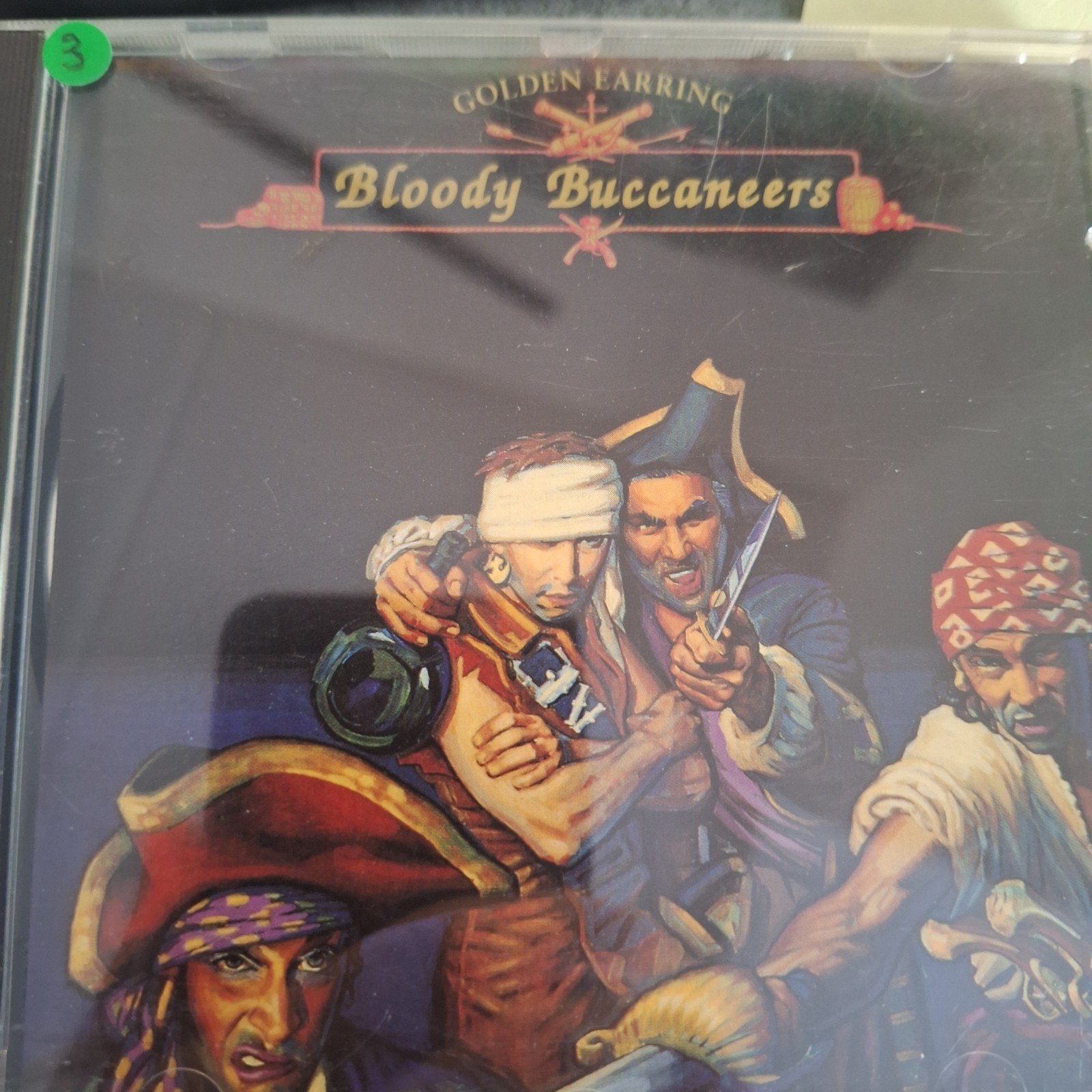 Golden Earring - Bloody Buccaneers CD, Cd's en Dvd's, Rock, Gebruikt, Ophalen of Verzenden, Inclusief doosje