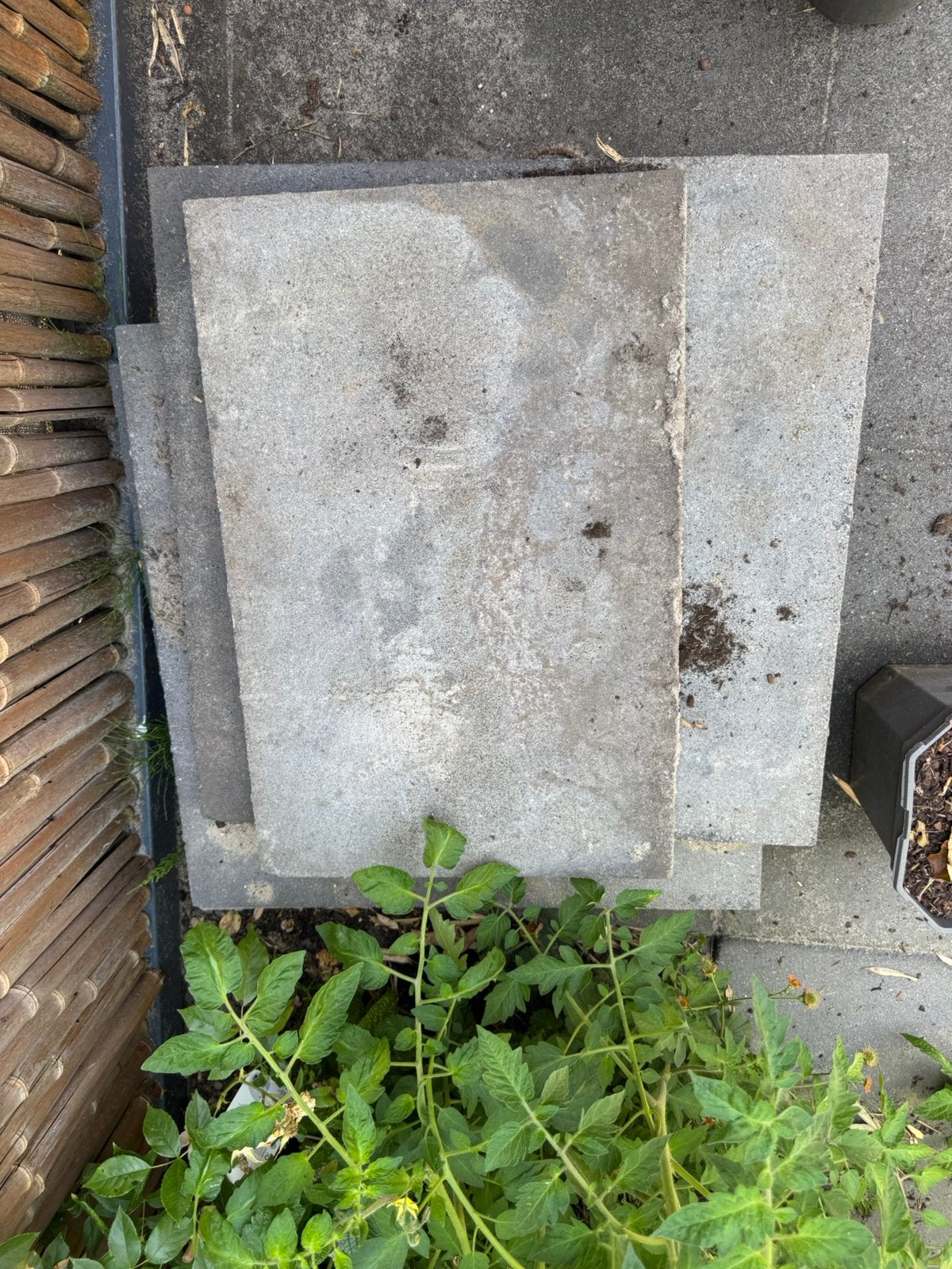 Tuintegels, Ophalen, Zo goed als nieuw, Beton, Terrastegels
