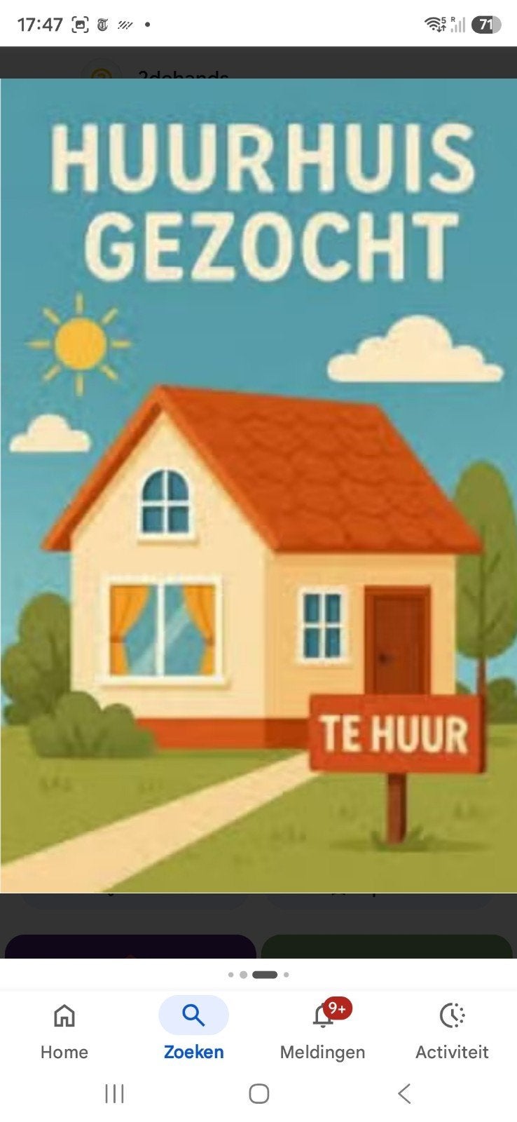 Gezocht huurwoning