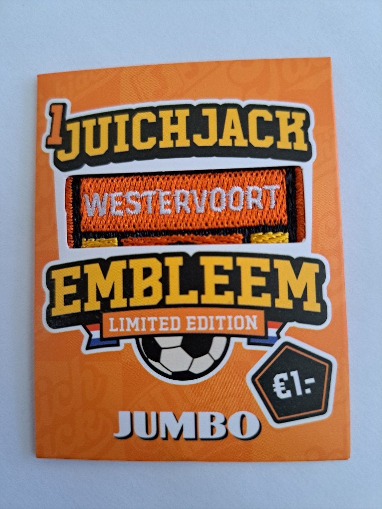 Jumbo Juichjack -embleem - Westervoort - Limited edition, Jumbo, Verzenden