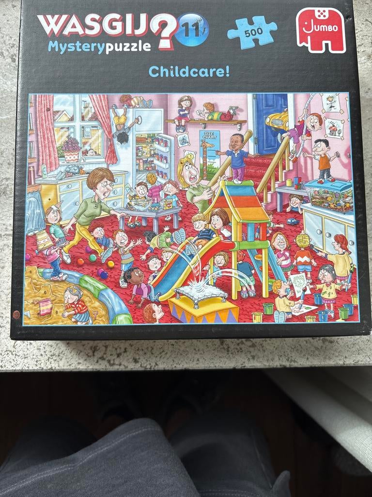 Wasgij Mystery 11 Childcare! 500 stukjes, Hobby en Vrije tijd, Denksport en Puzzels, Ophalen of Verzenden, 500 t/m 1500 stukjes