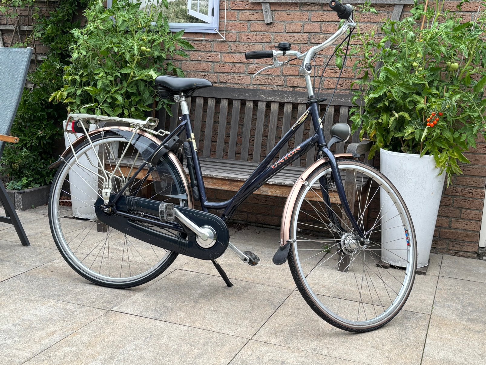 Nette Dames fiets Union frame 53cm, Versnellingen, Trommelrem, Ophalen, Overige merken