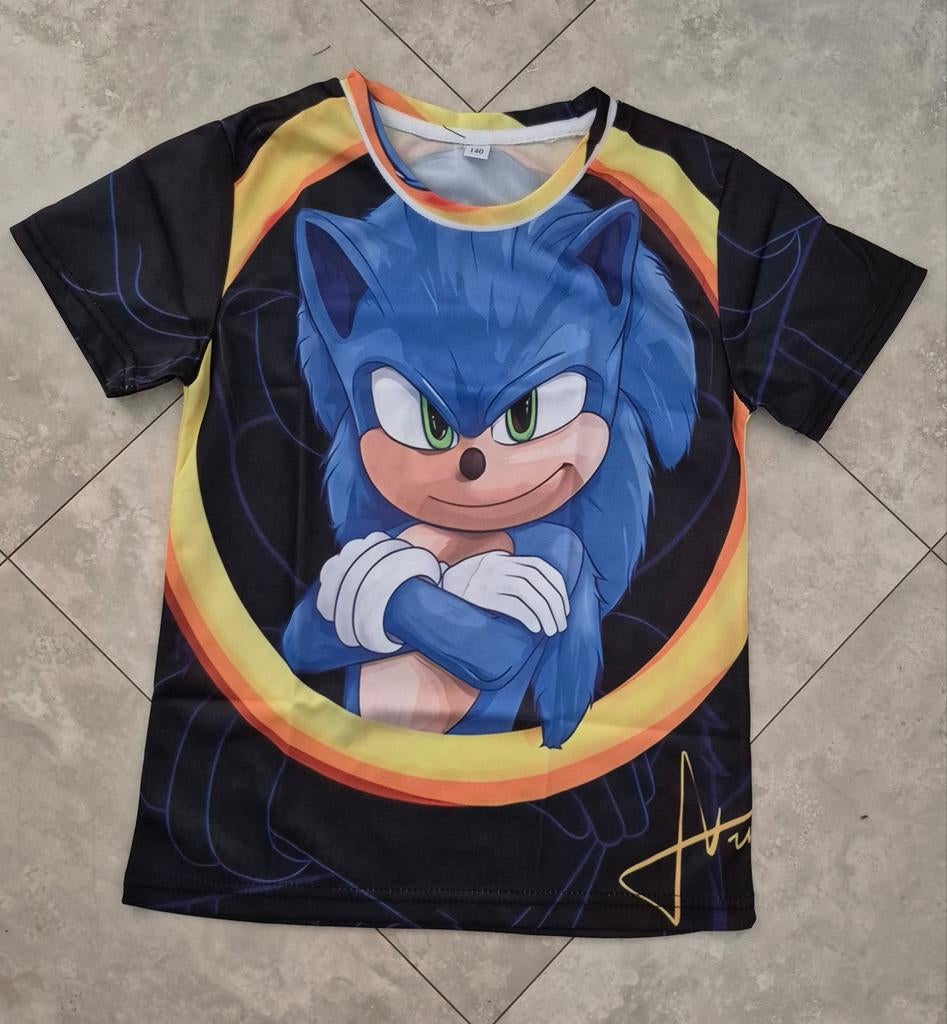 Sonic shirt maat 134/140 NIEUW, Sonic, Jongen of Meisje, Nieuw, Ophalen of Verzenden