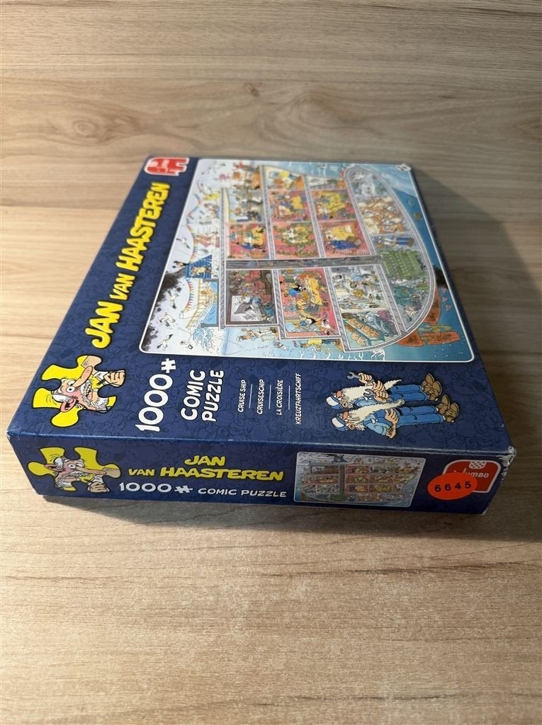 Jan van Haasteren - cruiseschip - 1000 stuks - s6645, Hobby en Vrije tijd, Denksport en Puzzels, Verzenden, 500 t/m 1500 stukjes