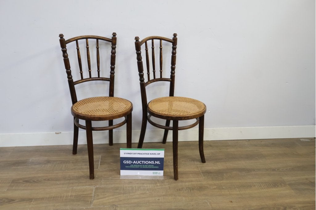 Set van 2 Thonet Stoelen, Ophalen of Verzenden, Niet ingevuld, Niet ingevuld, Niet ingevuld