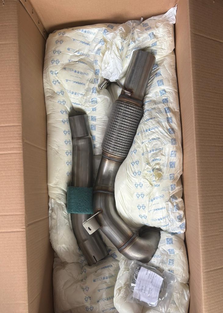 Milltek Large-bore Downpipe - Golf 7 gti + Seat leon 5F, Auto-onderdelen, Uitlaatsystemen, Ophalen of Verzenden, Nieuw, Seat