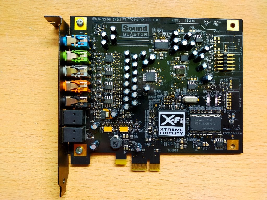Creative Soundblaster Titanium model 0880, Computers en Software, Ophalen of Verzenden, Gebruikt, Intern, Creative Sound Blaster