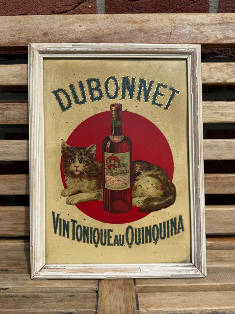 Reclamebord Dubonnet, Verzamelen, Merken en Reclamevoorwerpen, Ophalen of Verzenden, Reclamebord