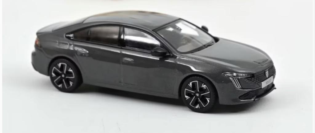 Peugeot 508 GT Hybrid 2023 d. Grijs 1/43 NOREV ref 475833, Verzenden, Nieuw, Auto, Norev