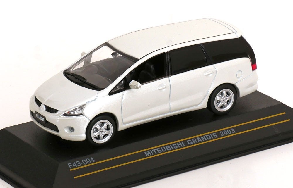Mitsubishi Grandis 2003 Wit Metallic 1-43 First43 Models, Overige merken, Tschuiten@hotmail.com, Duitsland, Auto