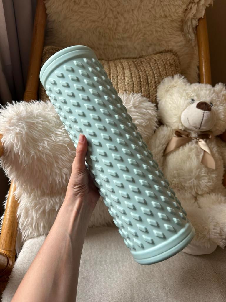 Massagerol foam roller soft blauw van Decathlon, Ophalen of Verzenden, Zo goed als nieuw
