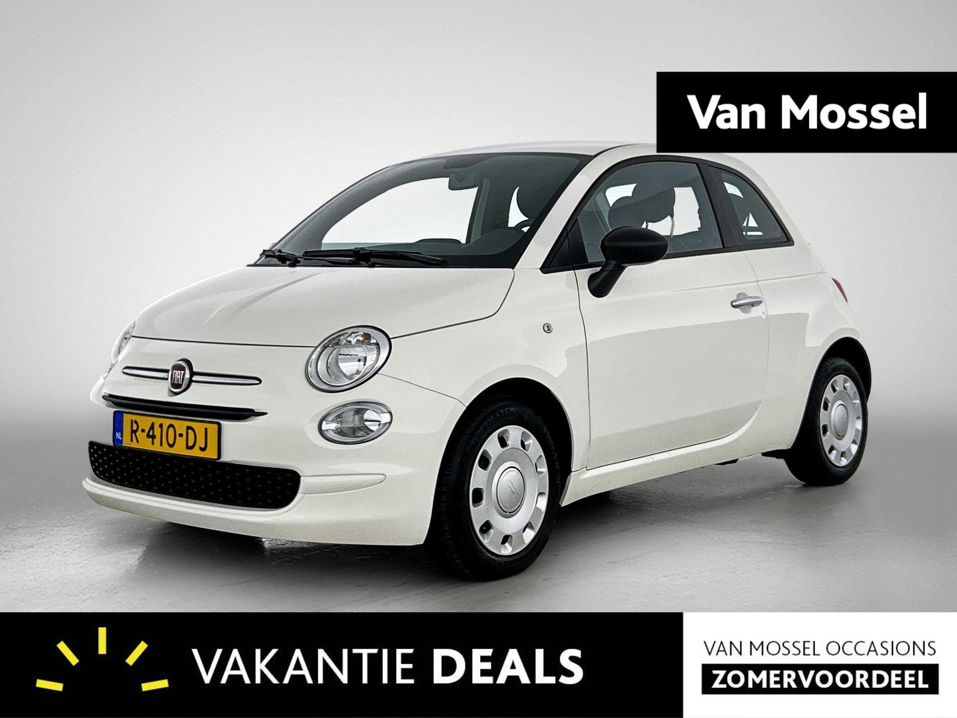 Fiat 500 1.0 Hybrid Cult | Airco | Bluethooth | bluetooth, Auto's, Fiat, 12 maanden, Stof, Euro 6, 4 stoelen