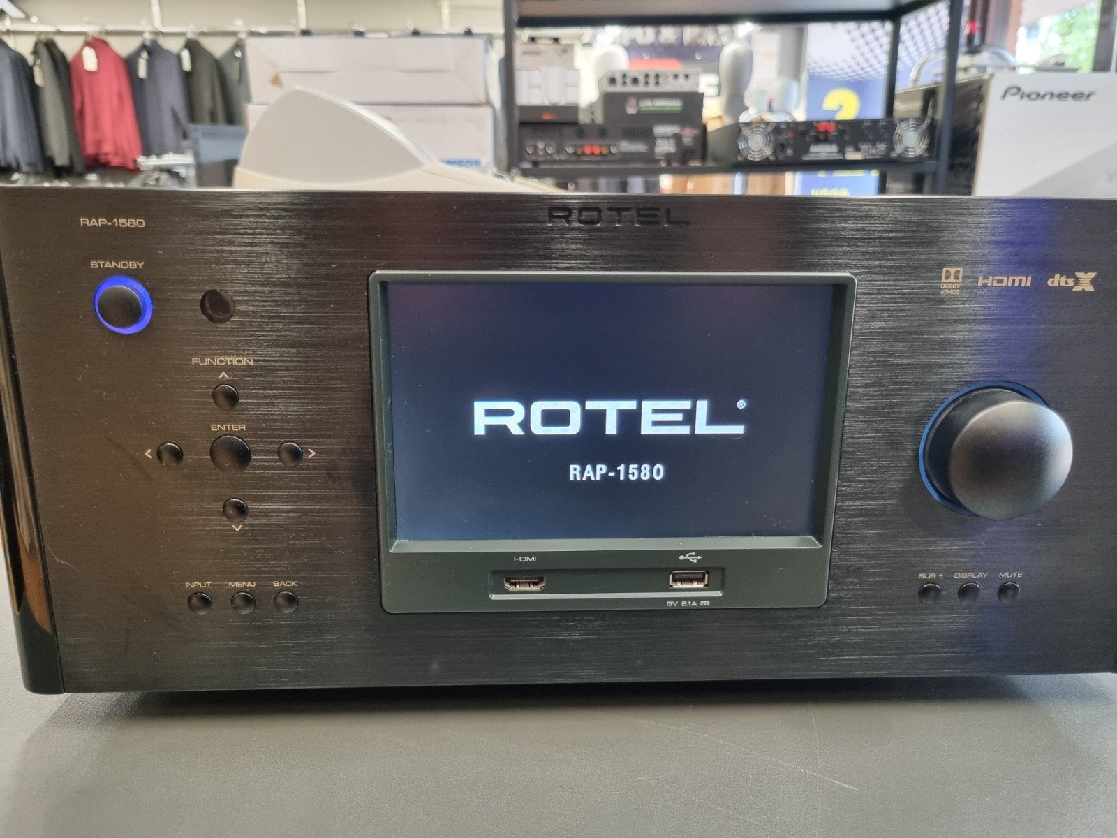 ✅Rotel RAP-1580 Surround Versterker 7.1, Overige merken, -, -, Ophalen of Verzenden