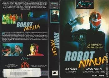 GEZOCHT - Robot Ninja VHS, Vanaf 16 jaar, Nederlands ondertiteld, Ophalen of Verzenden, Actie en Avontuur