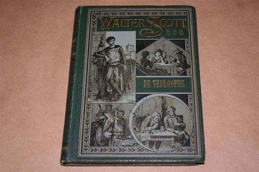 Walter Scott. De verloofde. 1894., Antiek en Kunst, Antiek | Boeken en Bijbels, Ophalen of Verzenden