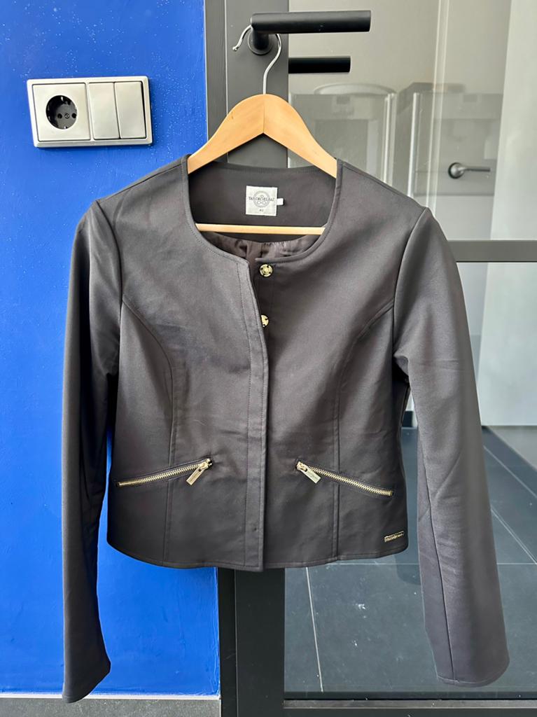 Tailor & Elbaz Jacky O. jacket jasje maat 42 L, Tailor & Elbaz, Zwart, Maat 42/44 (L), Ophalen of Verzenden