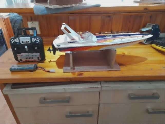 RC Robbe Komet Speedboot RTR Inc extra s, Ophalen, Zo goed als nieuw, Groter dan 1:32, Overige merken